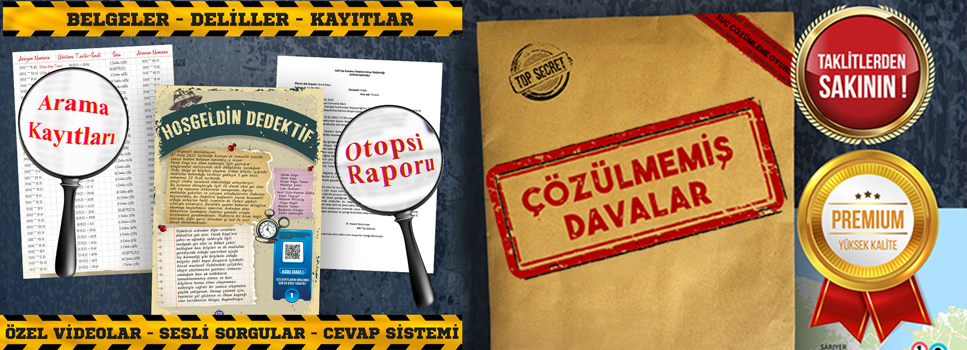 Çözülmemiş Davalar Web