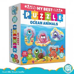 My Best Puzzle Ocean Animals CRCL040
