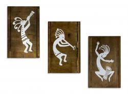 Kokopelli 3'lü Uzun Tablo , Seri 3 HK0906