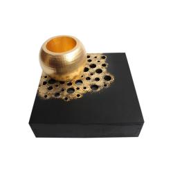 Class Concrete 1- Ahşap Ayak Küre Beton Saksı HK1500