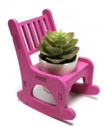 Lora Sallanan Sandalyeli Çiçeklik, Fuşya HK0215-9034