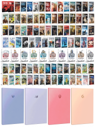 109 Dünya Klasiği ve Pastel Çizgisiz Defter Seti -1