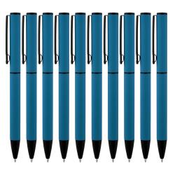 Onlu Metal Tükenmez Kalem Rubber Gövde - Akdeniz 1023-T