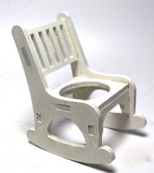 Lora Sallanan Sandalyeli Çiçeklik, Beyaz HK0215-6490