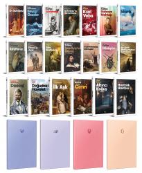 20 Dünya Klasiği ve Pastel 64 Sayfa Çizgisiz Defter Seti