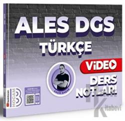 2024 ALES DGS Türkçe Video Ders Notları