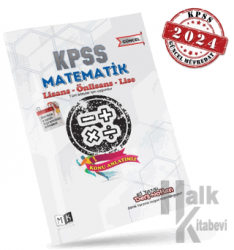 2024 KPSS Matematik El Yazısı Ders Notları Kitabı