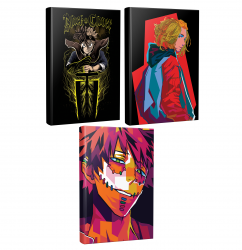 3 Defter Black Clover - Tokyo Revengers - Surabaya