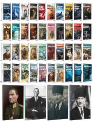 30 Dünya Klasiği ve Atatürk Temalı 64 Sayfa Çizgili Defter Seti -2