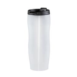 Paslanmaz Çelik Termos Bardak - Beyaz - 400 ml