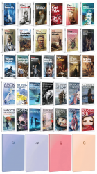 33 Dünya Klasiği ve Pastel Çizgisiz Defter Seti -1