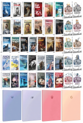 43 Dünya Klasiği ve Pastel Çizgisiz Defter Seti -1