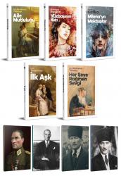 5 Dünya Klasiği ve Atatürk Temalı 64 Sayfa Çizgili Defter Seti -2