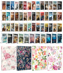 53 Dünya Klasiği ve Çiçekli Planlama Defteri Seti -2