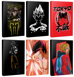 6 Defter Black Clover-Goku-Dragonball-Punch-Fearless-Tokyo Revengers