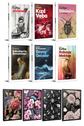 6 Dünya Klasiği ve Çiçekli Çizgili Defter Seti -1