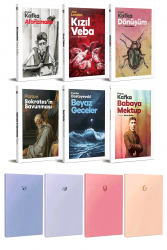 6 Dünya Klasiği ve Pastel Çizgisiz Defter Seti -1