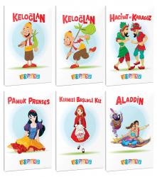 6'lı 64 Sayfa 13,5x19,5 Okul Defteri Seti 1