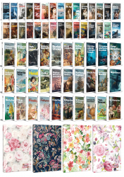 60 Dünya Klasiği ve Çiçekli Planlama Defteri Seti -2