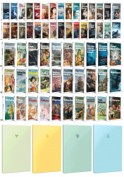 60 Dünya Klasiği ve Pastel Çizgisiz Defter Seti -2