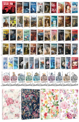 68 Dünya Klasiği ve Çiçekli Planlama Defteri Seti -2