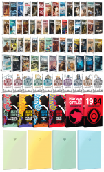 70 Dünya Klasiği ve Pastel Çizgisiz Defter Seti -2