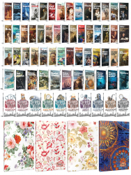 74 Dünya Klasiği ve Çiçekli Planlama Defteri Seti -1