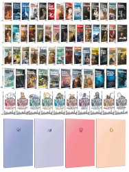 74 Dünya Klasiği ve Pastel Çizgisiz Defter Seti -1