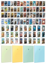 86 Dünya Klasiği ve Pastel Çizgisiz Defter Seti -2