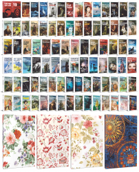 88 Dünya Klasiği ve Çiçekli Planlama Defteri Seti -1