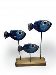 Ayaklı Mavi Balıklar HK0196