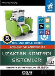 Arduino ve Android İle Uzaktan Kontrol Sistemleri - 34 Proje İnteraktif Eğitim Seti Hediye / Oku, İzle, Dinle, Öğren