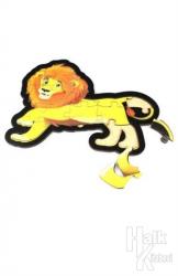 Aslan Ahşap Puzzle 16 Parça