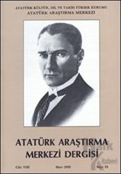Atatürk Araştırma Merkezi Derisi Cilt 8 Mart 1992 Sayı 23