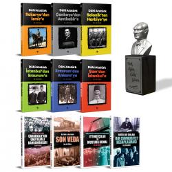 Atatürk'ü Anlamak Seti - 10 Kitap ve Atatürk Büstü Gümüş
