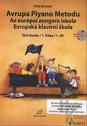 Avrupa Piyano Metodu - Az Europai Zongora İskola - Evropska Klavirni Skola Elsö Kiadas / 1. Kitap / 1. Dil