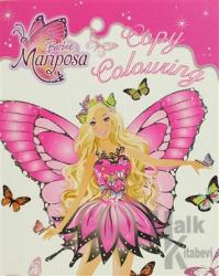 Barbie Mariposa: Copy Colouring