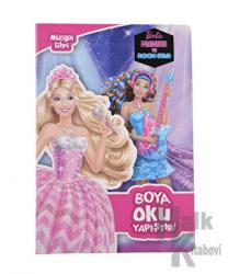 Barbie Prenses ve Rock Star - Müziğin Sihri Boya Oku Yapıştır