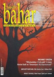 Berfin Bahar Aylık Kültür Sanat ve Edebiyat Dergisi Sayı: 214 Aralık 2015