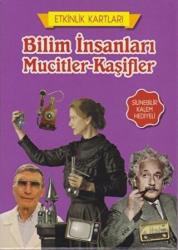 Bilim İnsanları Mucitler-Kaşifler - Etkinlik Kartları Silinebilir Kalem Hediyeli