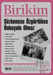 Birikim Aylık Sosyalist Kültür Dergisi Sayı: 227