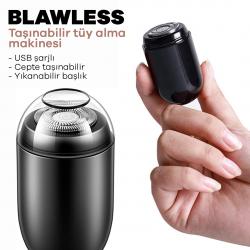 Blawless K-10 HX-288 (Mini Cep) Yıkanabilir Başlık & USB Şarjlı Tüy Alma Makinesi