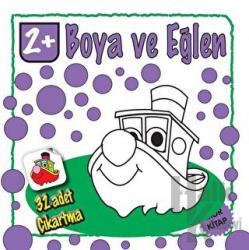 Boya ve Eğlen - Mor Kitap - 32 Adet Çıkartma