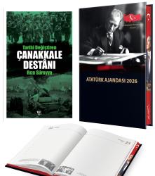 Çanakkale Destanı - Rıza Süreyya ve 2026 Atatürk Ciltli Ajanda