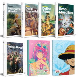 Çocuk Klasikleri 5li Kitap - Luffy ve Icecream Defter