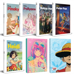 Çocuk Klasikleri Beş Kitap - Luffy ve Icecream Defter