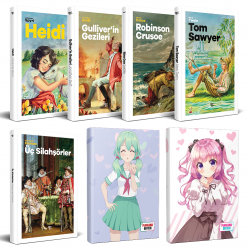 Çocuk Klasikleri Beş Klasik - Violet ve Schoolgirl Defter