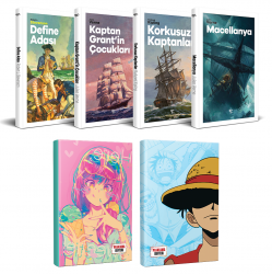 Çocuk Klasikleri Dört Kitap - Luffy ve Icecream Defter
