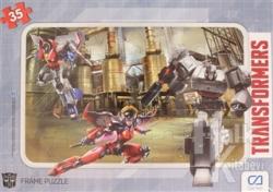 CA Games Transformers - Frame Puzzle 1 - Açık Mavi (35 Parça)