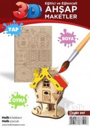 Cadı Evi Ahşap Maket HK1029